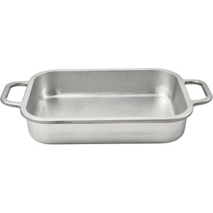 image:imageIMUSA 135x10in H Cajun Cast Aluminum RoasterBaking pan135 x 10 Pack of 1