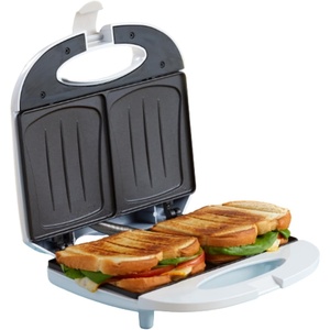 image:imageIMUSA 2 Slot Electric Sandwich Maker for Breakfast Nonstick WhiteSandwich