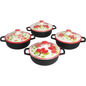 image:imageIMUSA Carmen de Viboral Cast Aluminum Nonstick Caldero 6 Piece Set05 Quarts