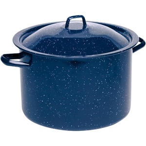 image:imageIMUSA USA Enamel Steamer Pot 16Quart Blue12 Quarts