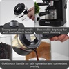 image:imageIMUSA 4 Cup Electric Espresso Cappuccino Coffee Maker BlackClassic