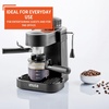 image:imageIMUSA 4 Cup Electric Espresso Cappuccino Coffee Maker BlackClassic