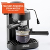 image:imageIMUSA 4 Cup Electric Espresso Cappuccino Coffee Maker BlackClassic