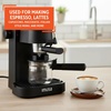 image:imageIMUSA 4 Cup Electric Espresso Cappuccino Coffee Maker BlackNew Classic