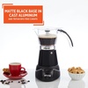 image:imageIMUSA 6 or 3 Cup Electric Espresso Maker with Cooltouch Handle BlackBlack