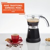 image:imageIMUSA 6 or 3 Cup Electric Espresso Maker with Cooltouch Handle BlackBlack