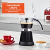 image:imageIMUSA 6 or 3 Cup Electric Espresso Maker with Cooltouch Handle BlackBlack