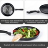 image:imageIMUSA 8 Inch Bistro Aluminum Nonstick Fry Pan with Cooltouch Handle Black8 Inch