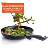 image:imageIMUSA 8 Inch Bistro Aluminum Nonstick Fry Pan with Cooltouch Handle Black8 Inch