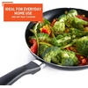 image:imageIMUSA 8 Inch Bistro Aluminum Nonstick Fry Pan with Cooltouch Handle Black8 Inch Pack of 4