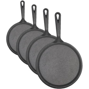 image:imageIMUSA 95 Inch Cast Iron Preseasoned Comal95 Inch Pack of 4