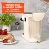 image:imageIMUSA 1 or 2 Cup Electric Slimbrew Espresso Cappuccino Coffee Maker AlmondAlmond