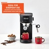 image:imageIMUSA 1 or 2 Cup Electric Slimbrew Espresso Cappuccino Coffee Maker AlmondBlack