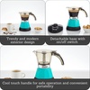 image:imageIMUSA 3 or 2 Cup Electric Espresso Maker with Cooltouch Handle TealTeal