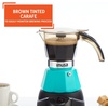 image:imageIMUSA 3 or 2 Cup Electric Espresso Maker with Cooltouch Handle TealTeal