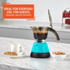image:imageIMUSA 3 or 2 Cup Electric Espresso Maker with Cooltouch Handle TealTeal