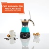 image:imageIMUSA 3 or 2 Cup Electric Espresso Maker with Cooltouch Handle TealTeal