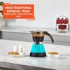image:imageIMUSA 3 or 2 Cup Electric Espresso Maker with Cooltouch Handle TealTeal