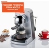 image:imageIMUSA 4 Cup Electric Bistro Espresso Cappuccino Coffee Maker SilverBistro