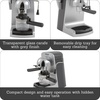 image:imageIMUSA 4 Cup Electric Bistro Espresso Cappuccino Coffee Maker SilverBistro
