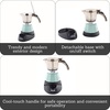 image:imageIMUSA 6 or 3 Cup Electric Boricua Espresso Coffee Maker RedMint