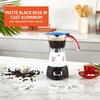 image:imageIMUSA 6 or 3 Cup Electric Boricua Espresso Coffee Maker RedWhite