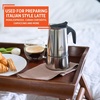 image:imageIMUSA USA B12022062M Stainless Steel Stovetop Espresso Coffeemaker 6Cup Silver4 Cups