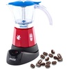 image:imageIMUSA 6 or 3 Cup Electric Boricua Espresso Coffee Maker RedBoriqua