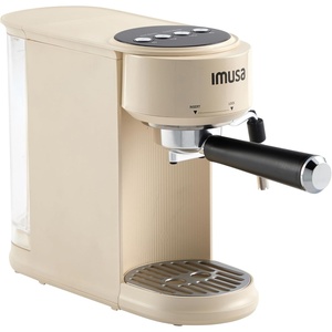 image:imageIMUSA 1 or 2 Cup Electric Slimbrew Espresso Cappuccino Coffee Maker AlmondAlmond