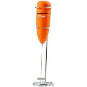 image:imageIMUSA 10 Inch Electric Milk Frother with Stand BlackOrange