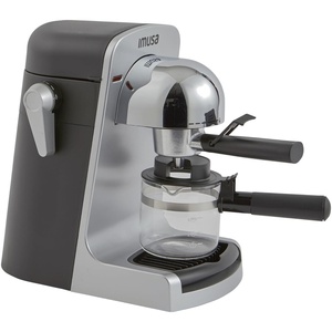 image:imageIMUSA 4 Cup Electric Bistro Espresso Cappuccino Coffee Maker SilverBistro