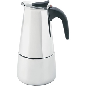 image:imageIMUSA USA B12022062M Stainless Steel Stovetop Espresso Coffeemaker 6Cup Silver4 Cups
