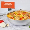 image:imageIMUSA 11 Qt Cast Aluminum Caldero with Glass Lid Oven Safe